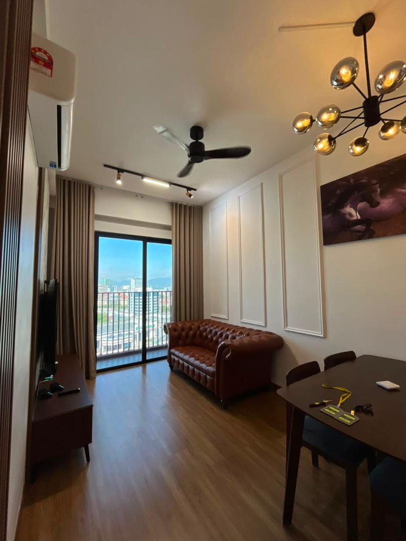 Shared accommodation lounge